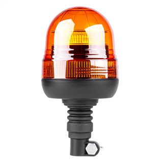 LED maják na držák 12/24V, 39 LED, oranžový, R65 R10 | AMIO